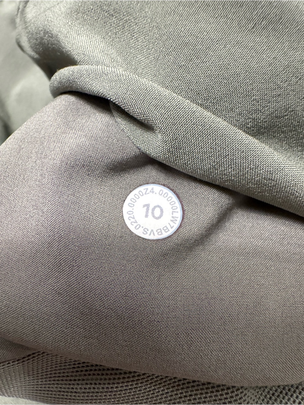 Lululemon Stroll at Sundown Short 3" | Grey Sage | Size 10 - Picture 6 of 6